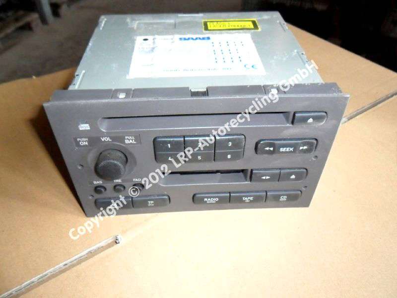 Saab 9-5 YS3E original Radio mit CD und Kassette BJ1998